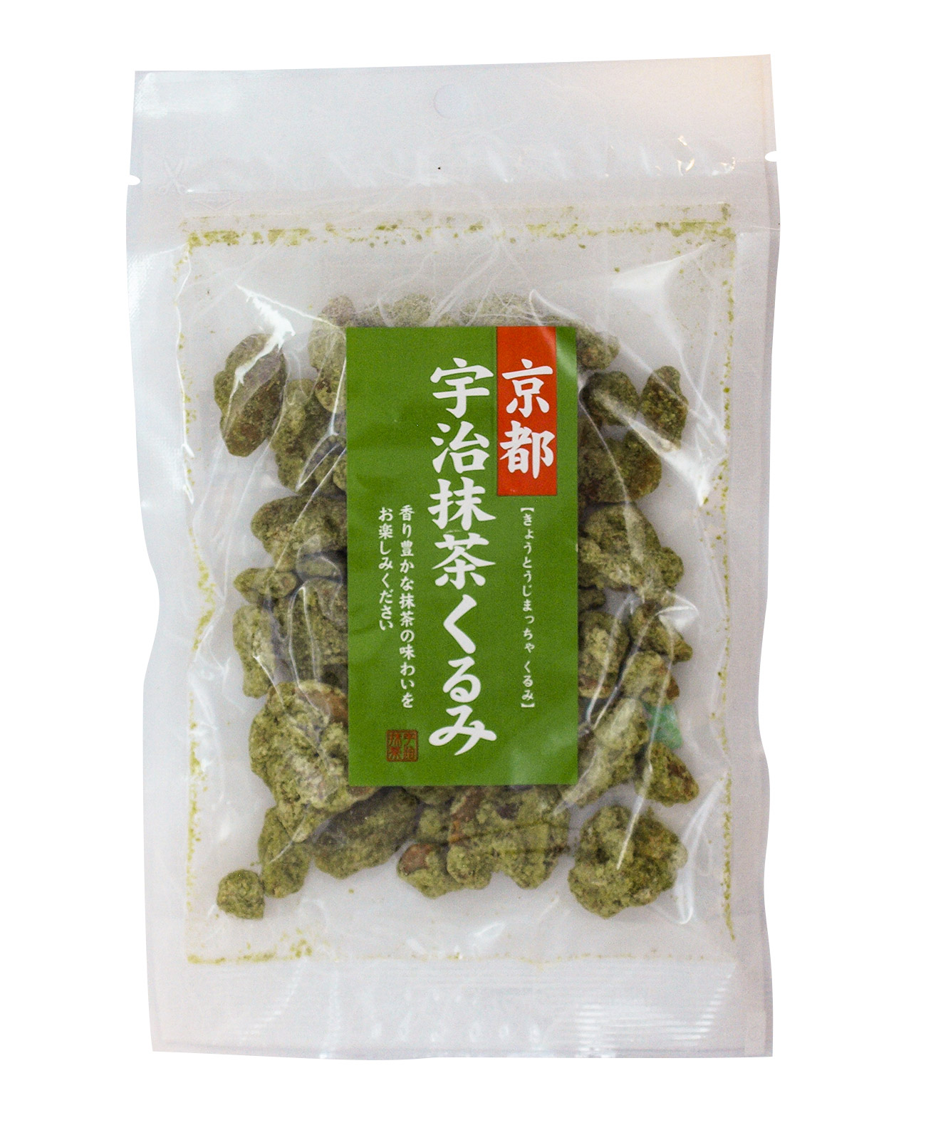 京都宇治抹茶くるみ 75g